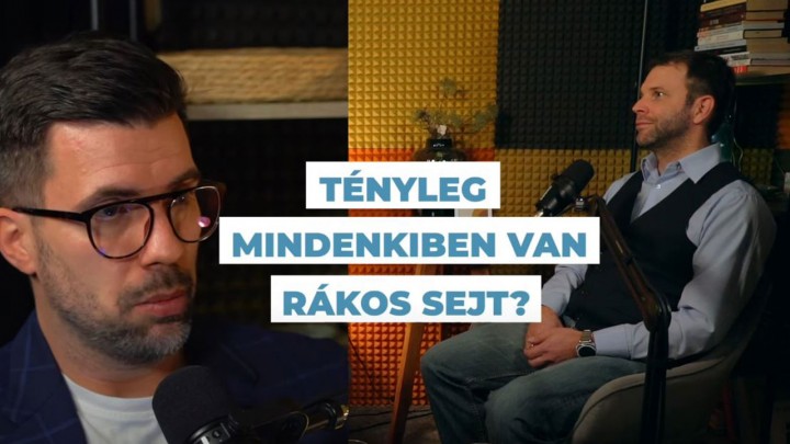 Mindenkiben van rák, csak nem jön elő? Egy új vodcast, a Daganatokról őszintén válaszol!