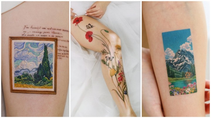 Tetoválások, amelyek szebbek a festményeknél: Eunmi Song bámulatosan tehetséges!