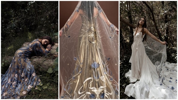 Tündérmesék ihlették őket: varázslatosan szép menyasszonyi ruhák fairycore stílusban!