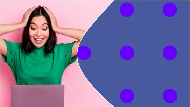 Milyen színűek a pöttyök a képen? Furfangos optikai illúzión pörög az internet