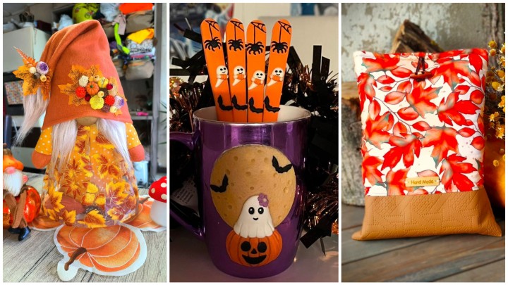 Meseszép narancssárga alkotások a Praktika magazin kézműves Facebook-csoportjából – 1. rész