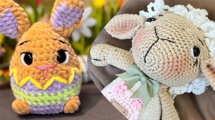 Alkotott a Praktika magazin csoport: tavaszi amigurumi figurák 78 ezer fős kézműves közösségünkből