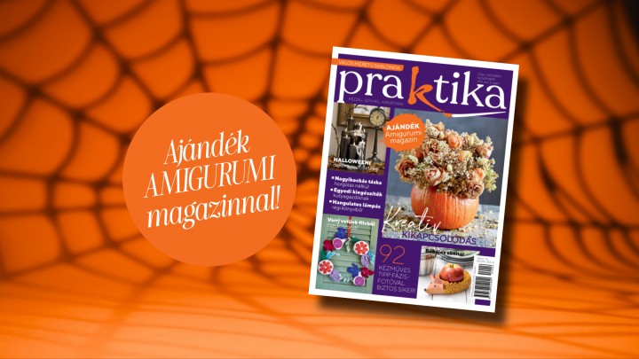 Praktika magazin október-november: őszi és halloweeni ötletek a DIY szerelmeseinek