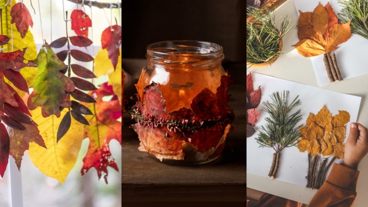 6 szuper DIY ötlet gyerekeknek őszi falevelekből: ezeket imádni fogják