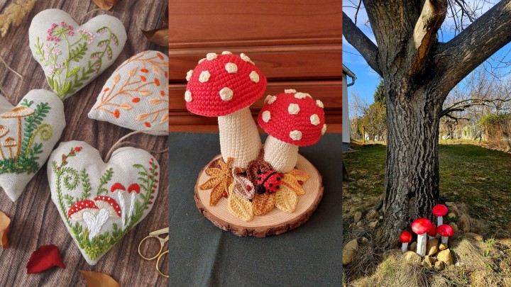 Gombamánia kézműves módra: 10 bájos DIY alkotás, amit nagyon fogsz szeretni